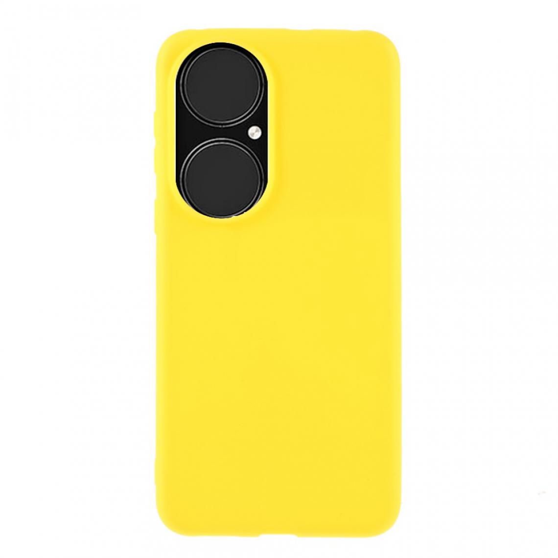 Other - Coque en TPU Antichoc mat double face jaune pour votre Huawei P50 - Coque, étui smartphone