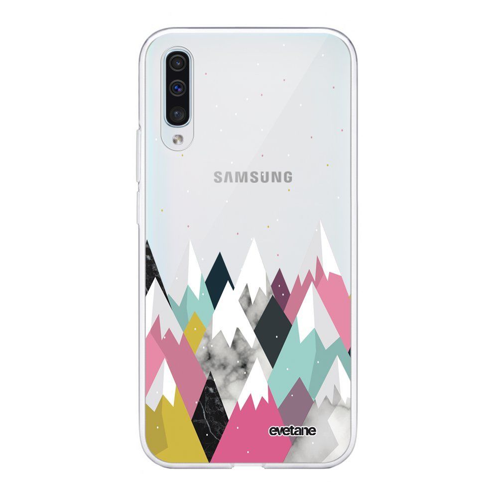 Evetane - Coque Samsung Galaxy A50 360 intégrale transparente Montagnes Ecriture Tendance Design Evetane. - Coque, étui smartphone