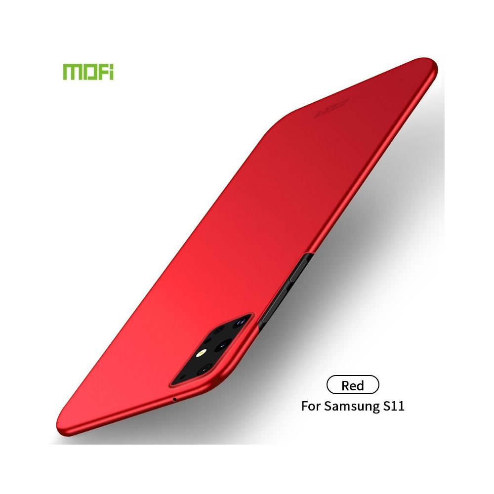 Wewoo - Coque Étui rigide ultra-mince pour Galaxy S11 Frosted PC rouge - Coque, étui smartphone