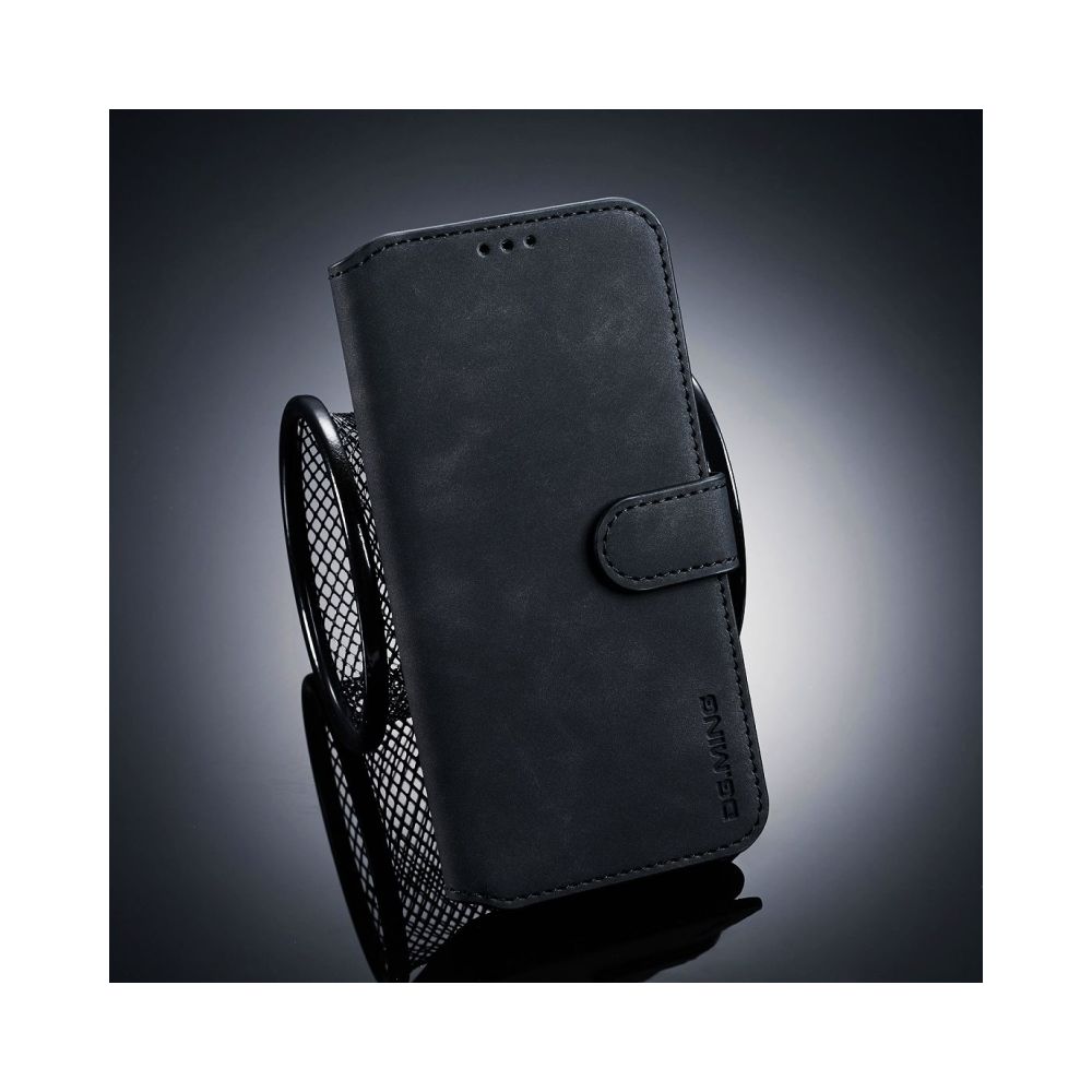 Wewoo - Housse Coque Etui à rabat horizontal côté huile pour Xiaomi 8 Lite, avec porte-cartes (noir) - Coque, étui smartphone