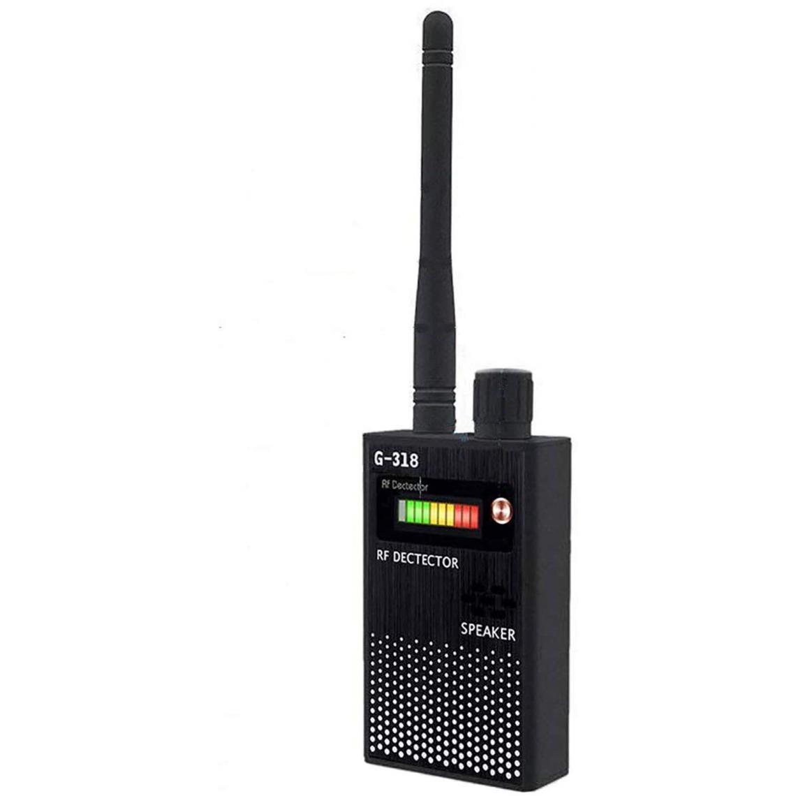 Chrono - Détecteur de signal G318 Détecteur de signal Signal anti-espion pour la détection de radio Caméras sans fil Outil de main pratiqueï¼noirï¼ - Autres accessoires smartphone