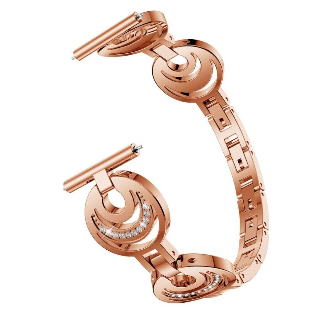 Generic - Bracelet en métal Alliage de 22 mm de forme créative or rose pour votre Huawei Watch GT2e/GT2 46mm - Accessoires bracelet connecté
