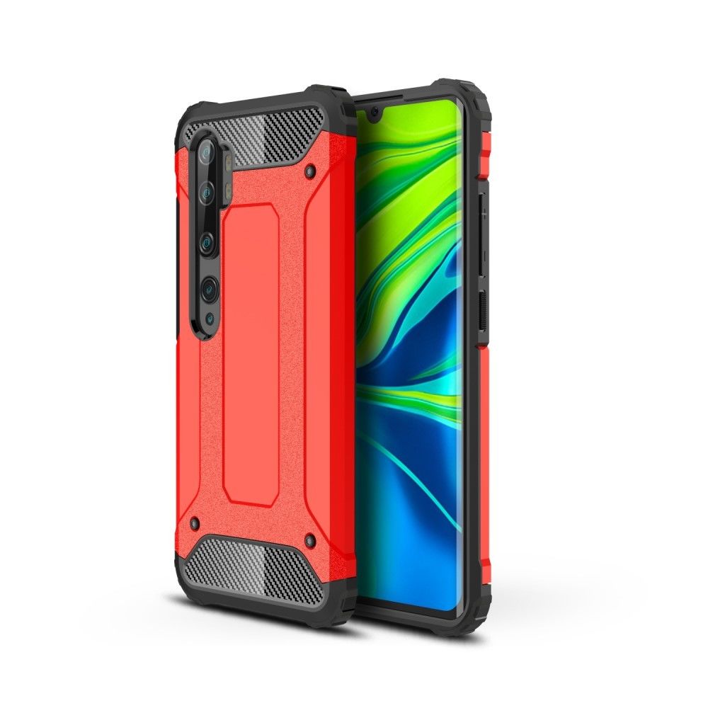 Generic - Coque en TPU garde d'armure cool rouge pour votre Xiaomi Mi Note 10 Lite/Mi CC9 Pro - Coque, étui smartphone