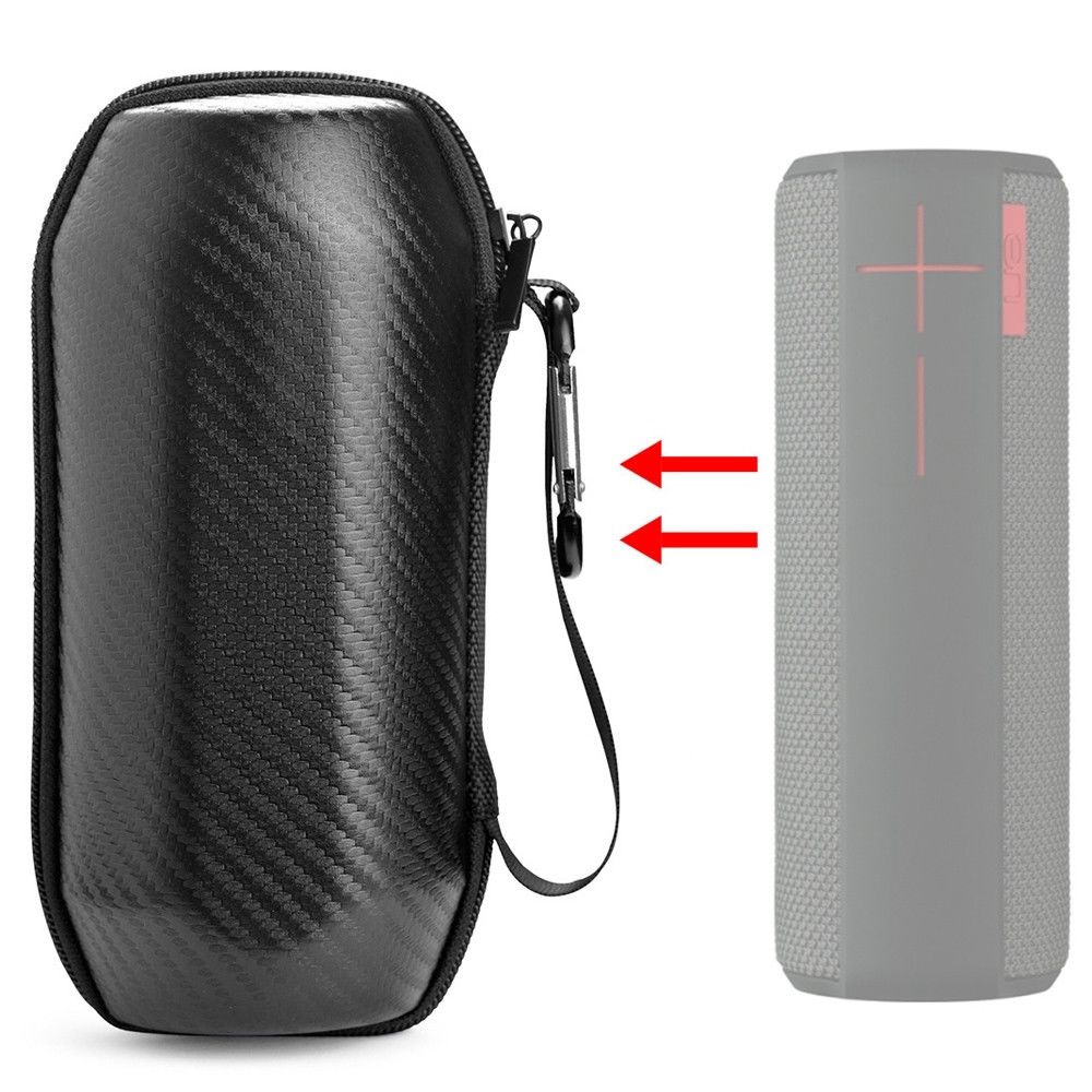 Wewoo - Pour Logitech UE kora BOOM Portable Sans Fil Bluetooth Haut-Parleur En Fiber De Carbone Sac De Protection Boîte De Rangement - Hauts-parleurs