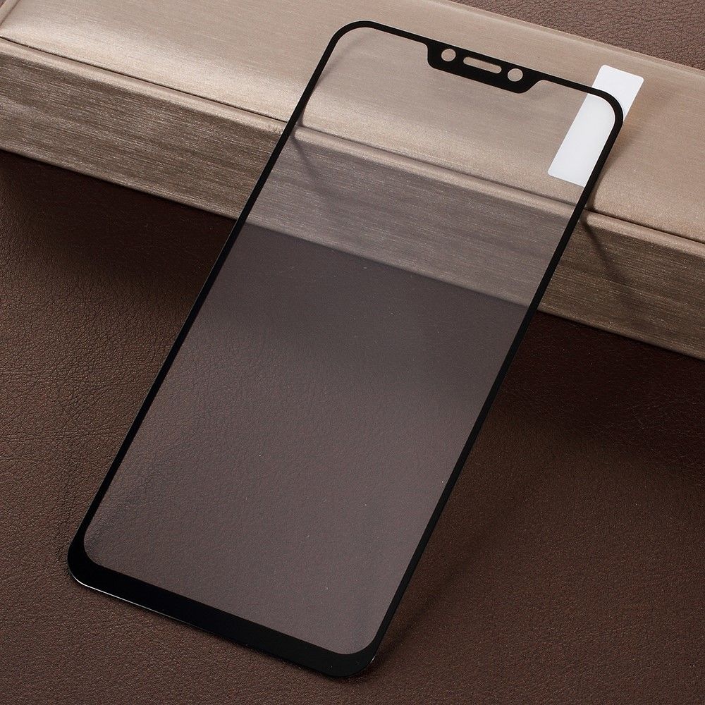 marque generique - Protecteur écran en verre trempé en taille réelle film de protection écran d'impression de soie noir pour votre Asus ZenFone 5 ZE620KL - Autres accessoires smartphone