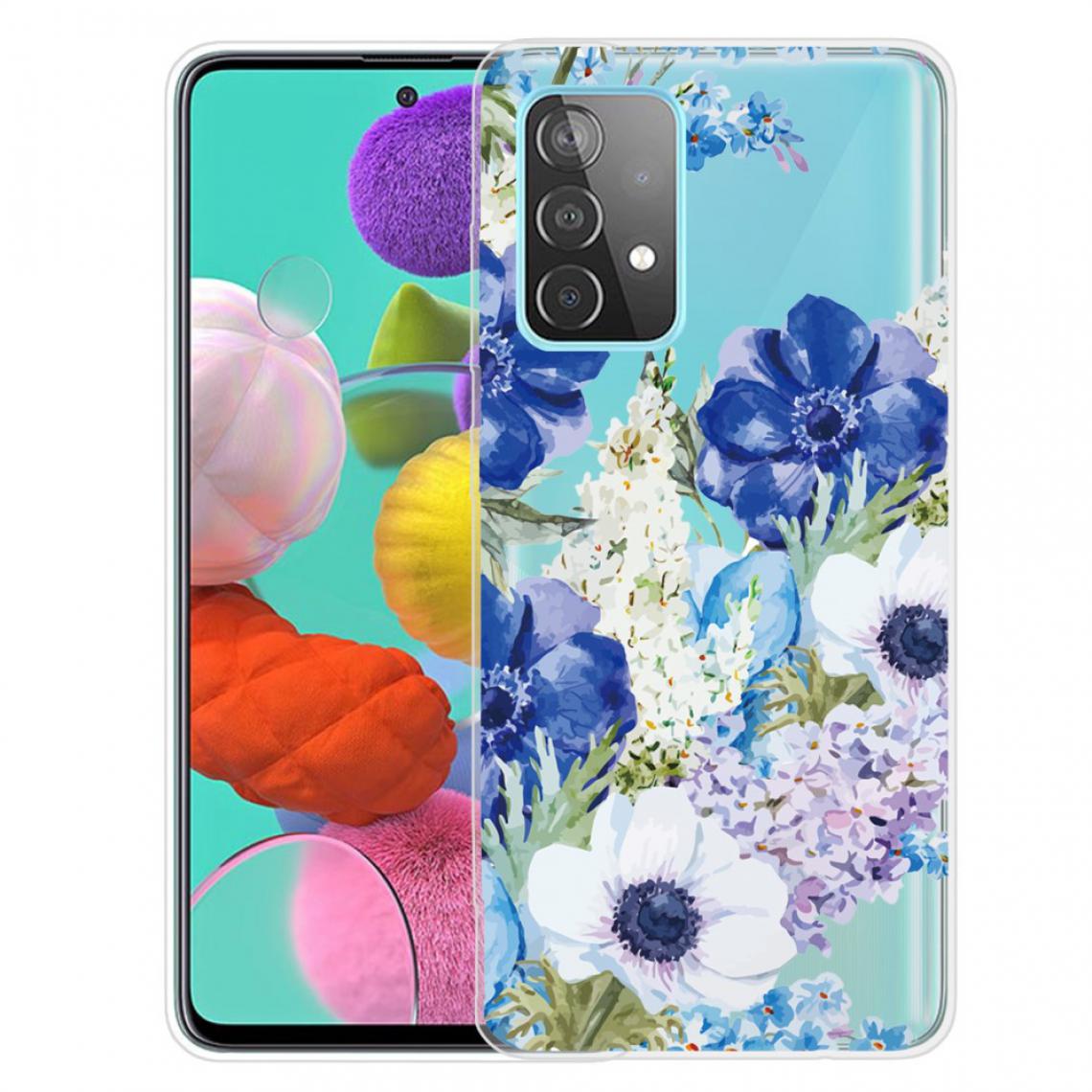 Other - Coque en TPU Conception d'impression de motifs souple Fleur aquarelle pour votre Samsung Galaxy A82 5G - Coque, étui smartphone