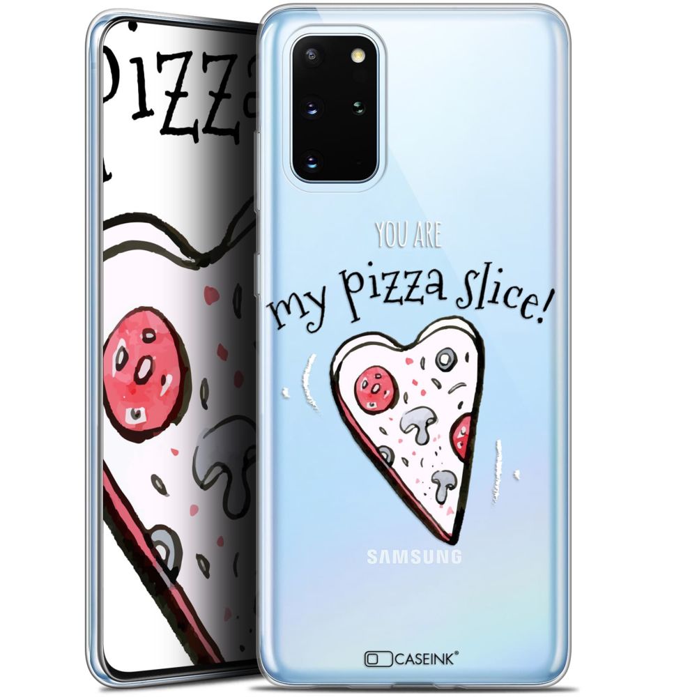 Caseink - Coque Pour Samsung S20+ (6.7 ) [Gel HD Collection Love Saint Valentin Design My Pizza Slice - Souple - Ultra Fin - Imprimé en France] - Coque, étui smartphone
