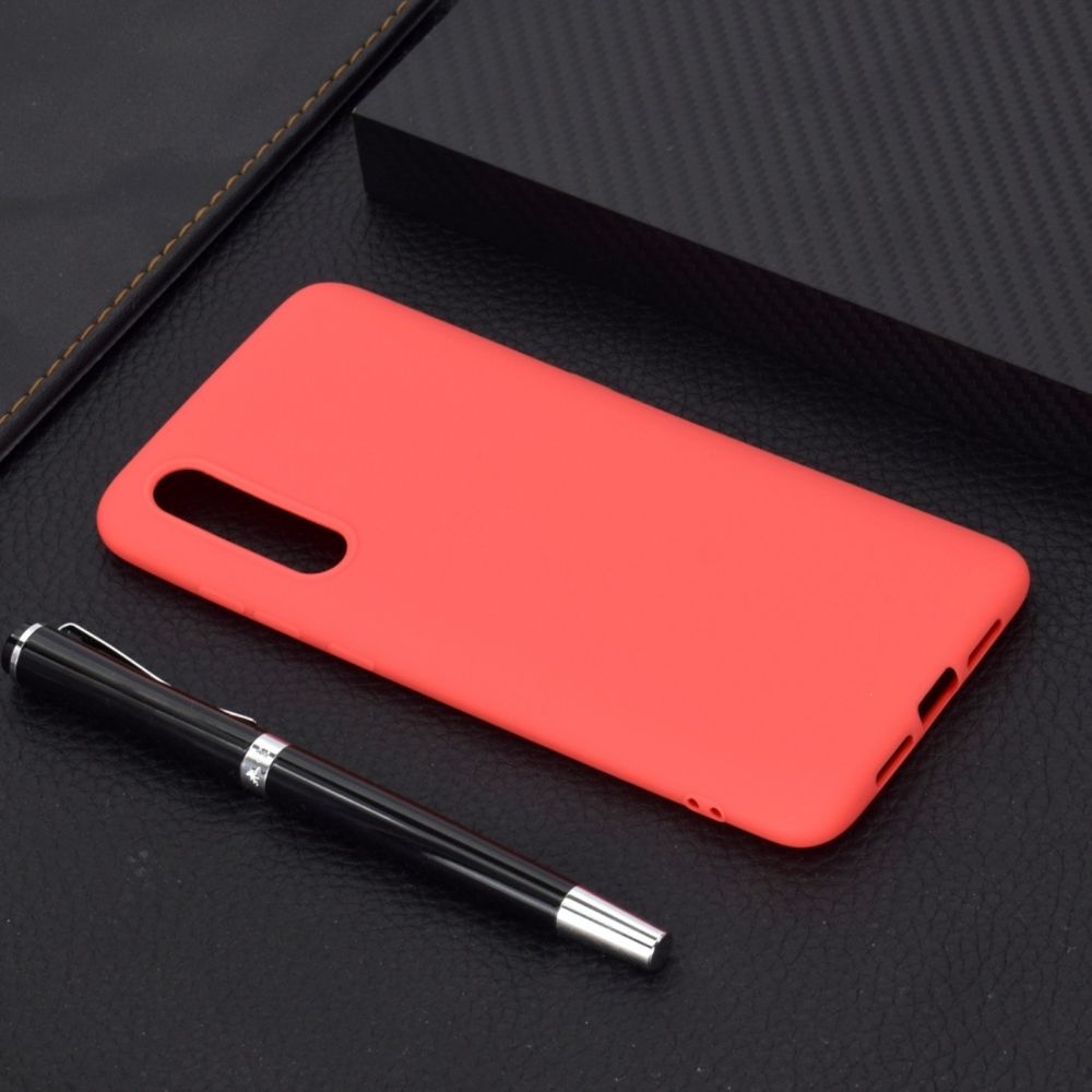 Wewoo - Coque Souple Pour Xiaomi Mi 9 Bonbons TPU Couleur Rouge - Coque, étui smartphone