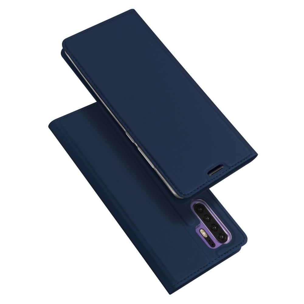 marque generique - Etui en PU avec support bleu foncé pour Huawei P30 Pro - Autres accessoires smartphone
