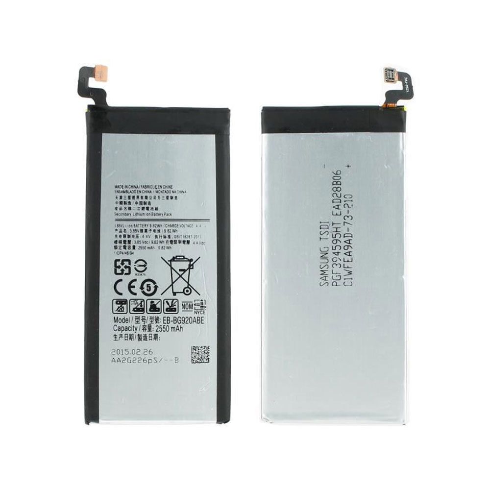 Samsung - Batterie 2550mAh 4.4v 9.82Wh Pour Samsung Galaxy S6 G920 - Autres accessoires smartphone