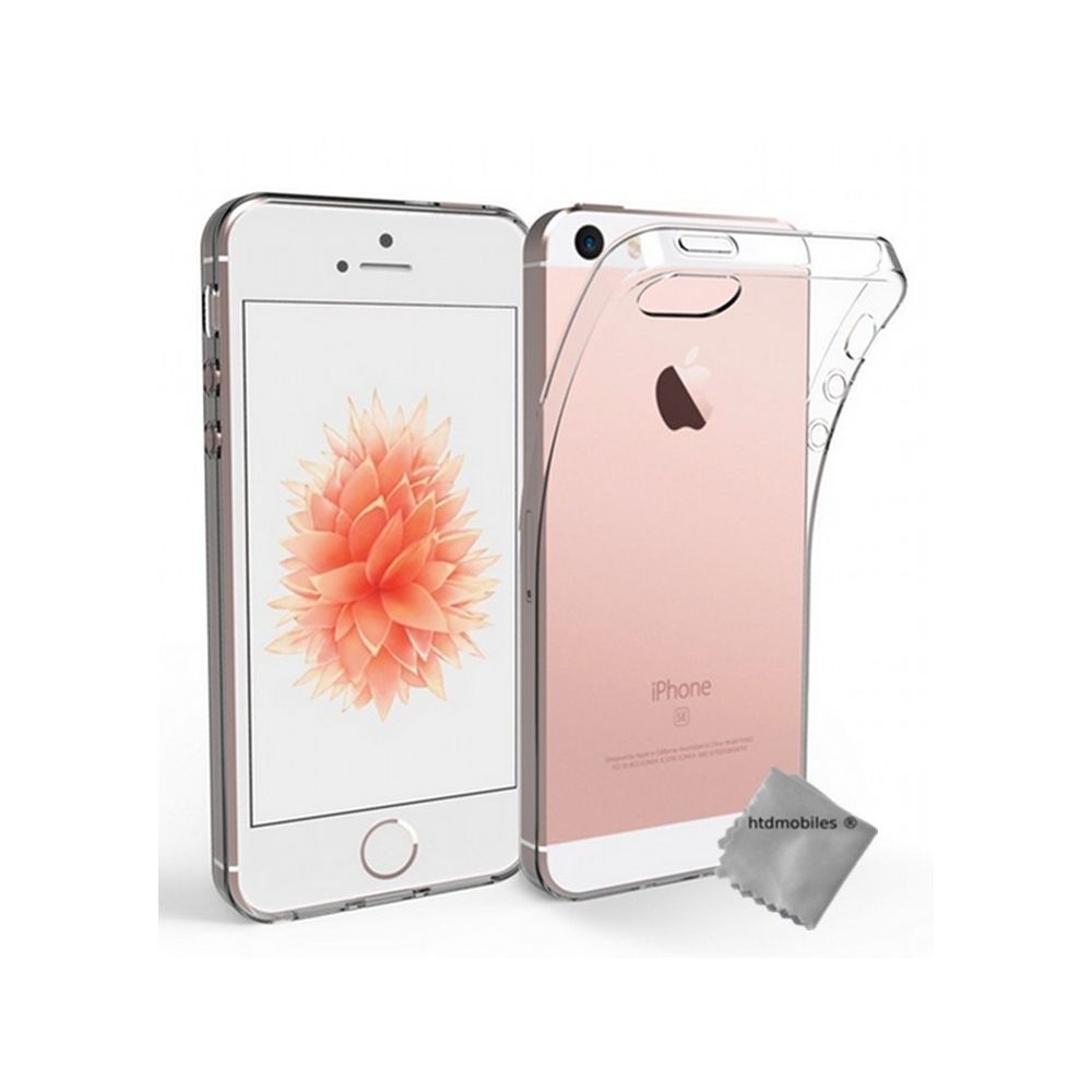 Htdmobiles - Housse etui coque gel fine pour Apple iPhone 6S + verre trempe - TRANSPARENT TPU - Autres accessoires smartphone