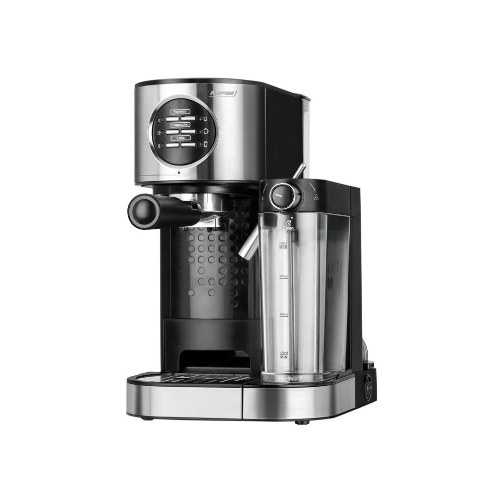 Mpm - Machine à espresso et cappuccino 15 bars, réservoir de lait chauffant 0,7 litre 1450W MPM MKW-07M - Expresso - Cafetière