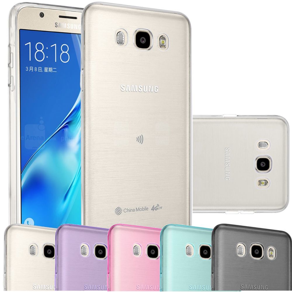 marque generique - Samsung Galaxy J5 2016 Housse Etui Housse Coque de protection Silicone TPU Gel Jelly - Transparent - Autres accessoires smartphone