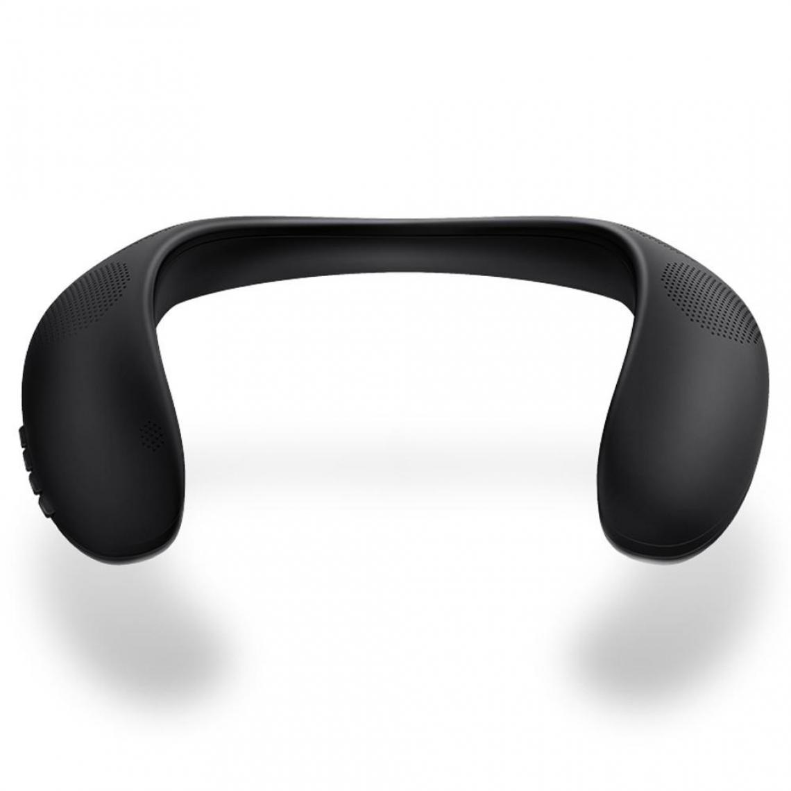 Justgreenbox - Haut-parleur portable BT Basse sans fil Son puissant FM confortable monté sur le cou - 4000219243830 - Hauts-parleurs