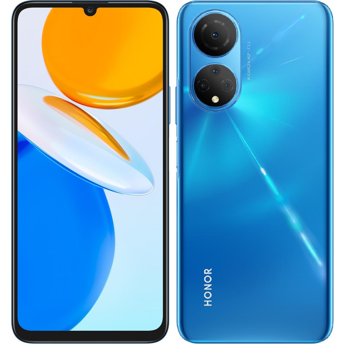 Honor - X7 - 128 Go - Bleu - Smartphone Android