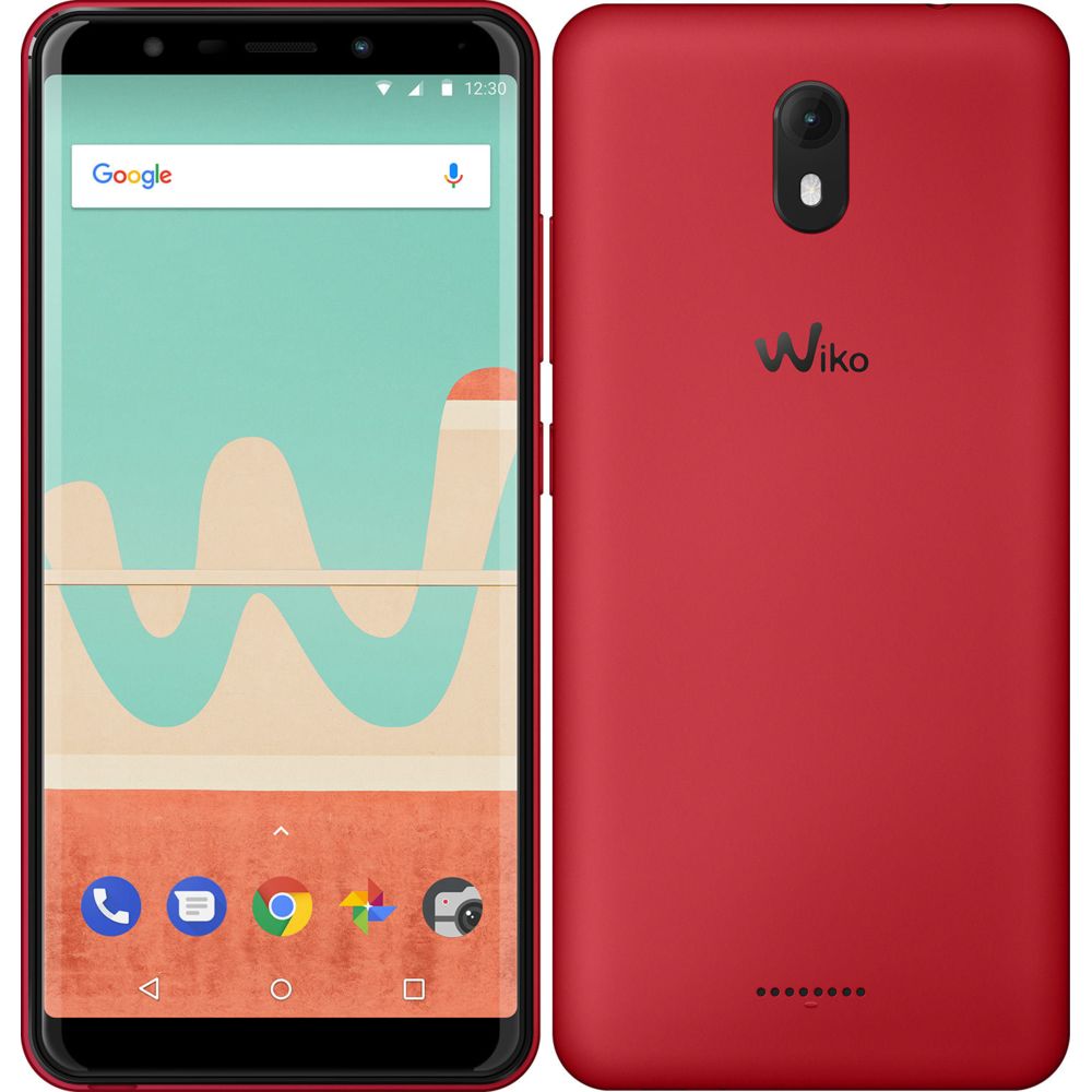 Wiko - View Go - Cerise - Smartphone Android