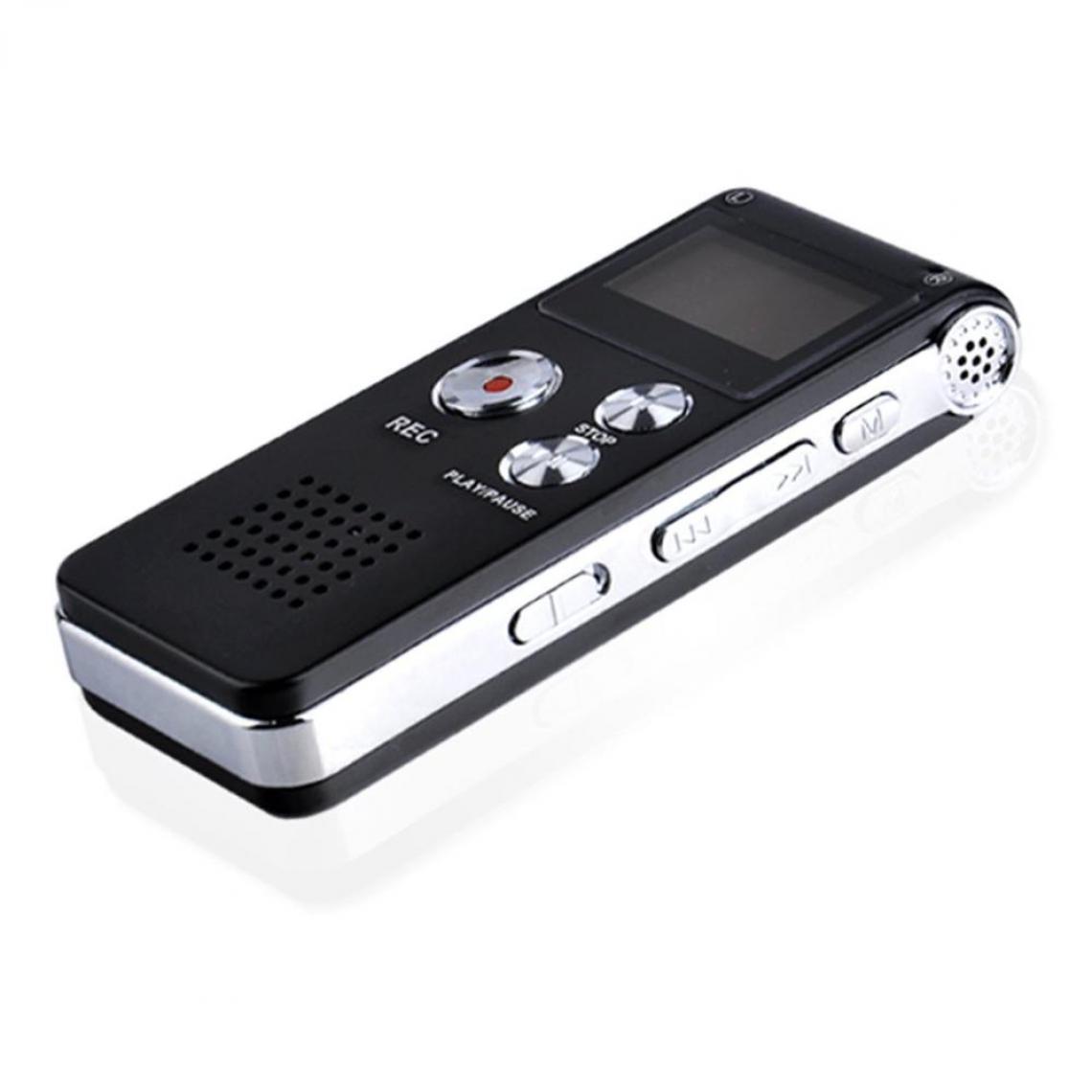 Universal - Magnétophone audio numérique multifonctionnel rechargeable 32 Go Magnétophone lecteur MP3 | Lecteur MP3 Top | Lecteur MP3 Bluetooth - Enregistreur audio numérique