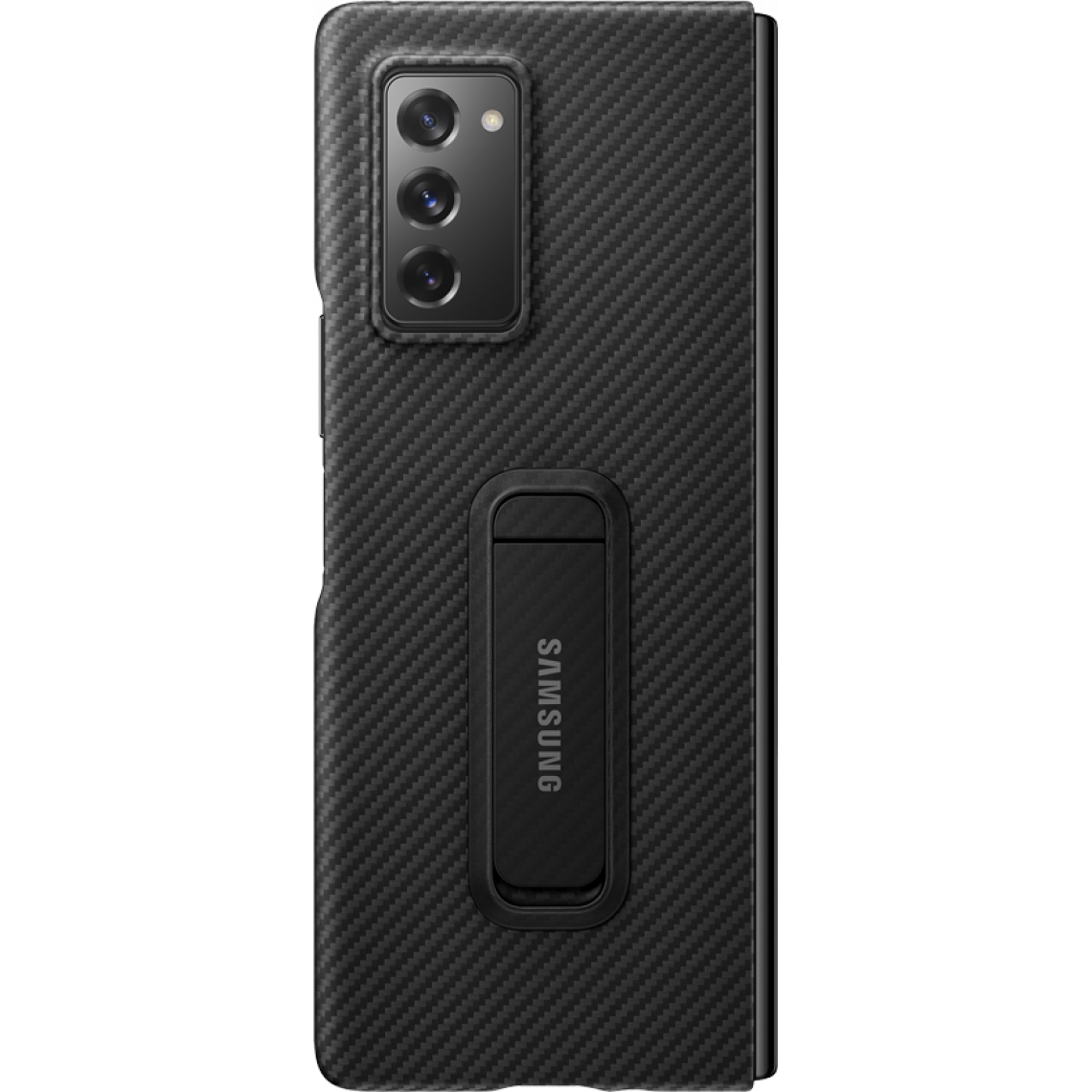 Samsung - Coque Aramid Fonction stand Noire pour Samsung G Z Fold 2 Samsung - Coque, étui smartphone