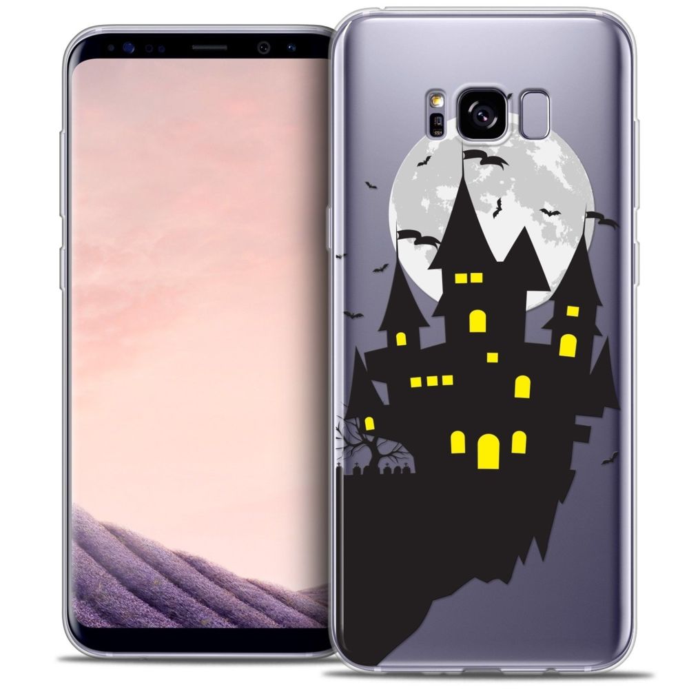 Caseink - Coque Housse Etui Samsung Galaxy S8 (G950) [Crystal Gel HD Collection Halloween Design Castle Dream - Souple - Ultra Fin - Imprimé en France] - Coque, étui smartphone