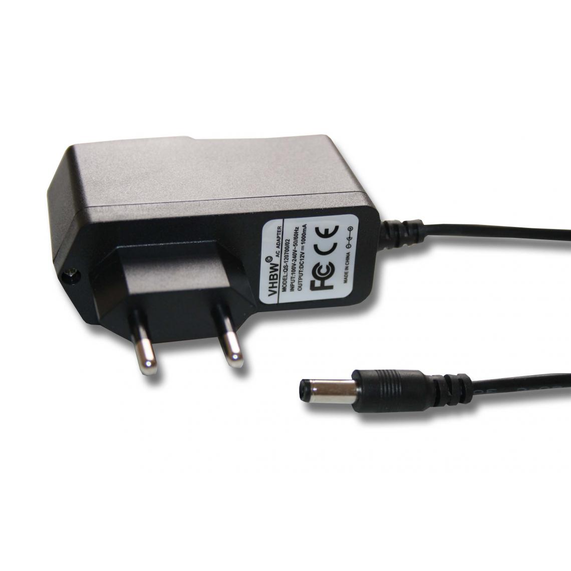 Vhbw - vhbw Câble d'alimentation adaptateur compatible avec Yamaha PSR-413, PSR-A350, PSR-E213, PSR-E223, PSR-E303 piano clavier électrique portable - Autre appareil de mesure