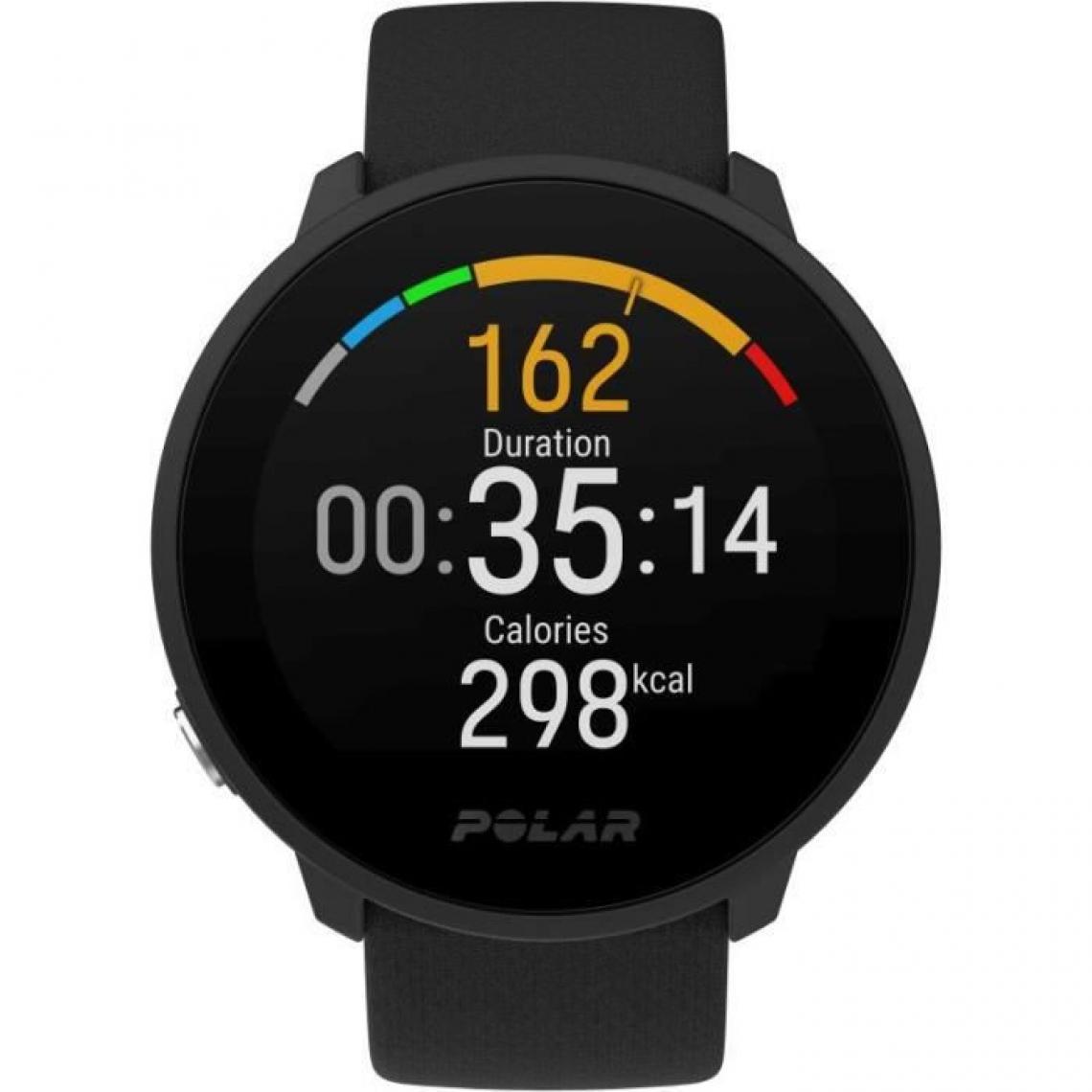 Polar - POLAR Unite - Montre fitness etanche avec GPS - S/L - Noir - Montre connectée