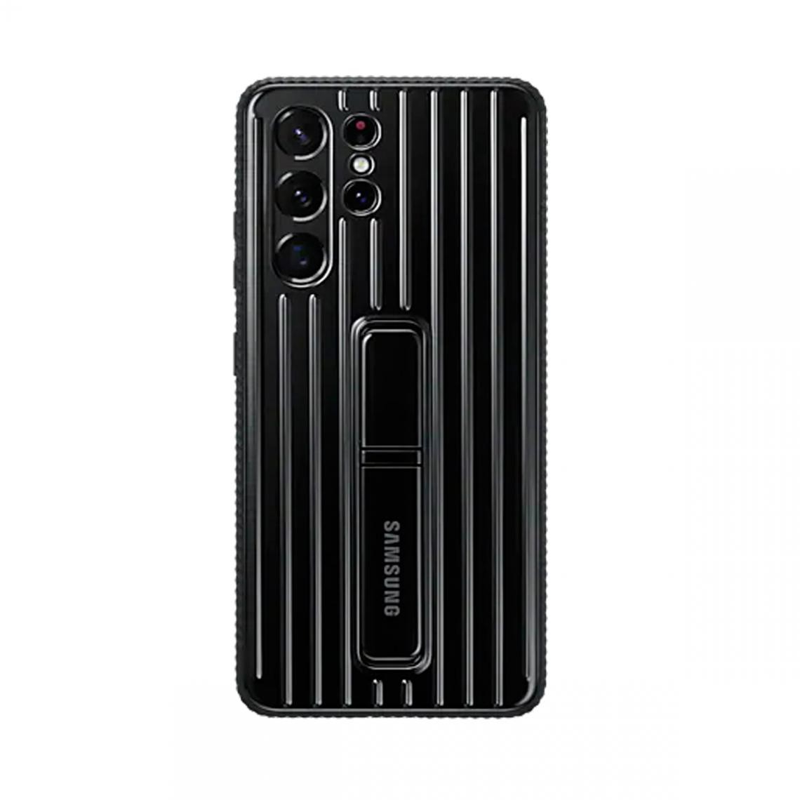 Samsung - Coque pour Galaxy S21 Ultra Standing Cover - Noir - Coque, étui smartphone