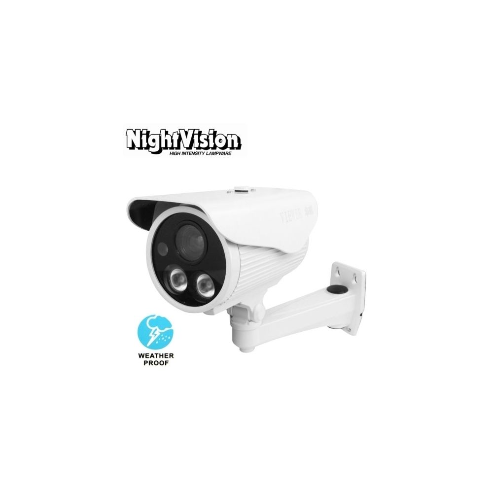 Wewoo - Caméra infrarouge 1/3 pouces pour Sony 700TVL 6mm Fixed Lens Array LED & vidéo couleur CCD étanche avec support, Support OSD Control, IR Distance: 50m - Caméra de surveillance connectée