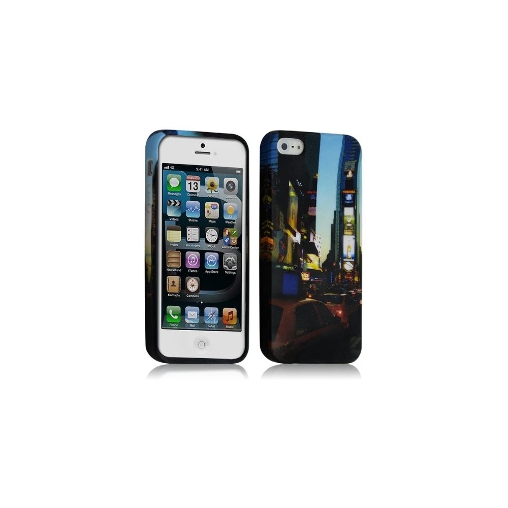 Karylax - Housse Coque Etui Gel pour Apple Iphone 5 motif LM19 - Autres accessoires smartphone