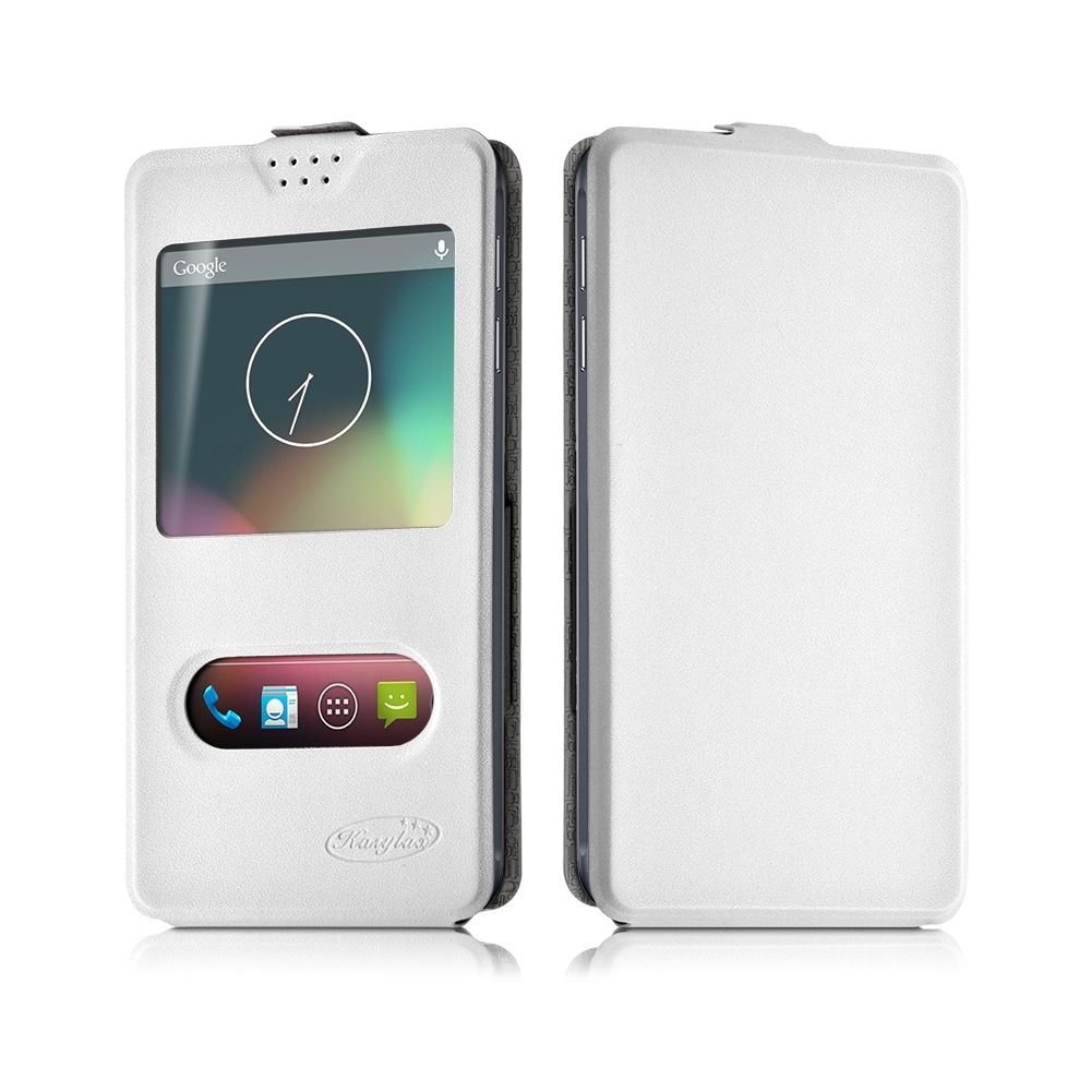Karylax - Etui S-View à clapet Universel S (Ref.Blanc) pour Orange Rise 54 - Autres accessoires smartphone