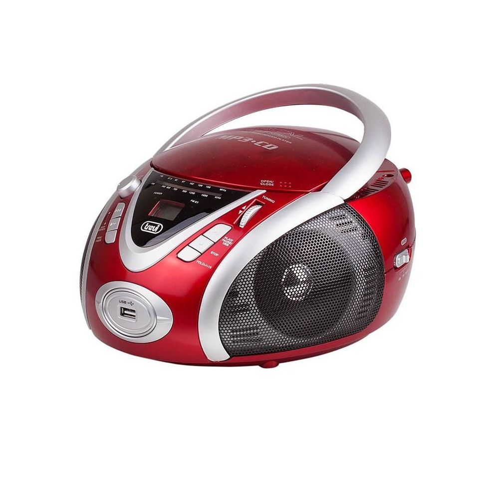 Trevi - Trevi CMP-542 Ghettoblaster USB CD MP3 -rouge Trevi - Sonorisation portable