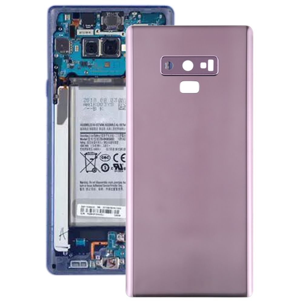 Wewoo - Coque Arrière de Batterie avec Objectif Caméra pour Galaxy Note9 Violet - Coque, étui smartphone