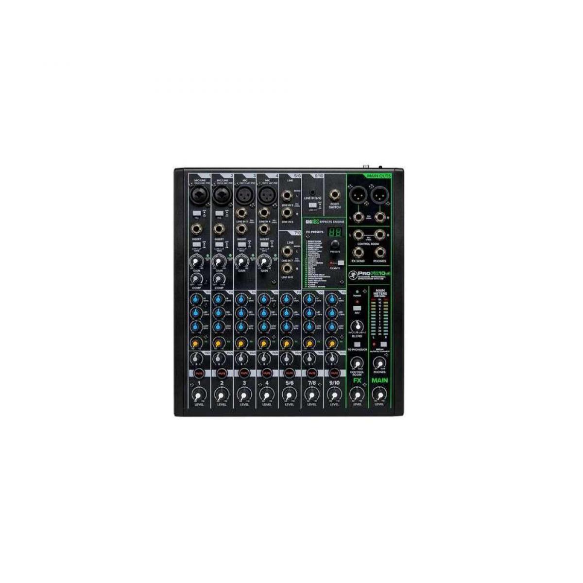 Mackie - MACKIE - SMK PROFX12V3 - Console de mixage analogique - USB 12 canaux + effets - Consoles de mixage