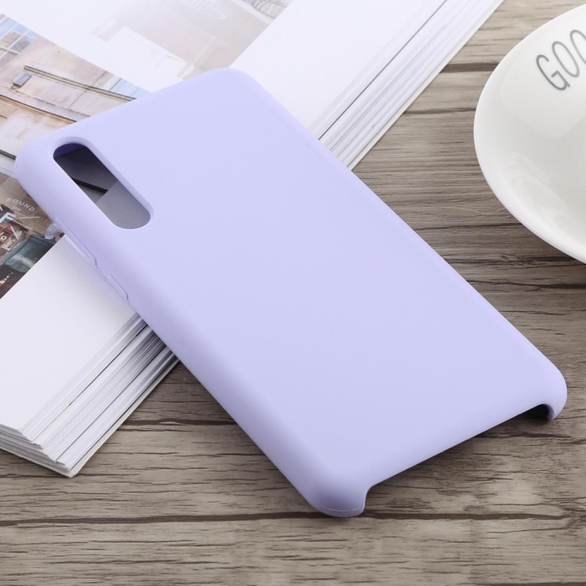 Wewoo - Dropproof Silica Gel + Housse de protection pour Huawei P20 Pro (violet clair) - Coque, étui smartphone