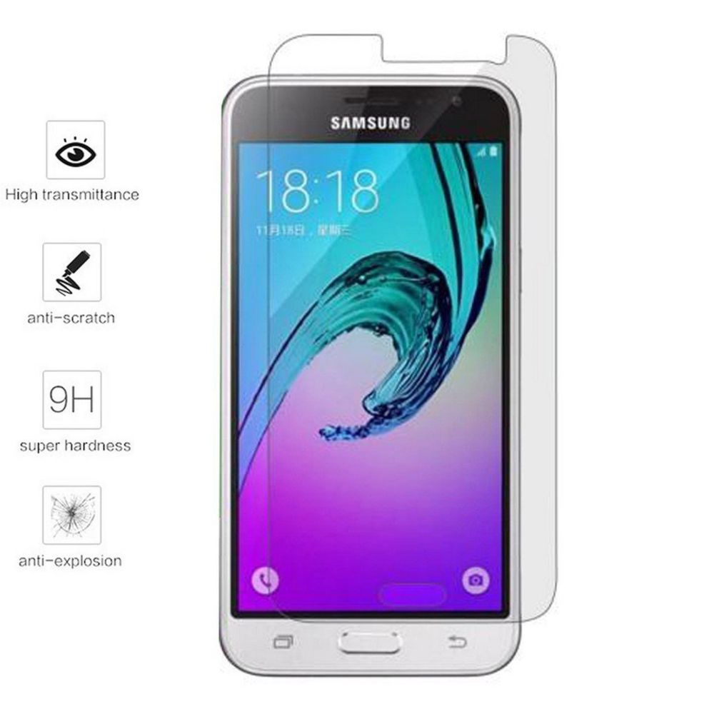 Cabling - CABLING Samsung Galaxy J3 (2016) - Véritable vitre en verre trempé PREMIUM ultra résistante - Protection écran - Protection écran smartphone