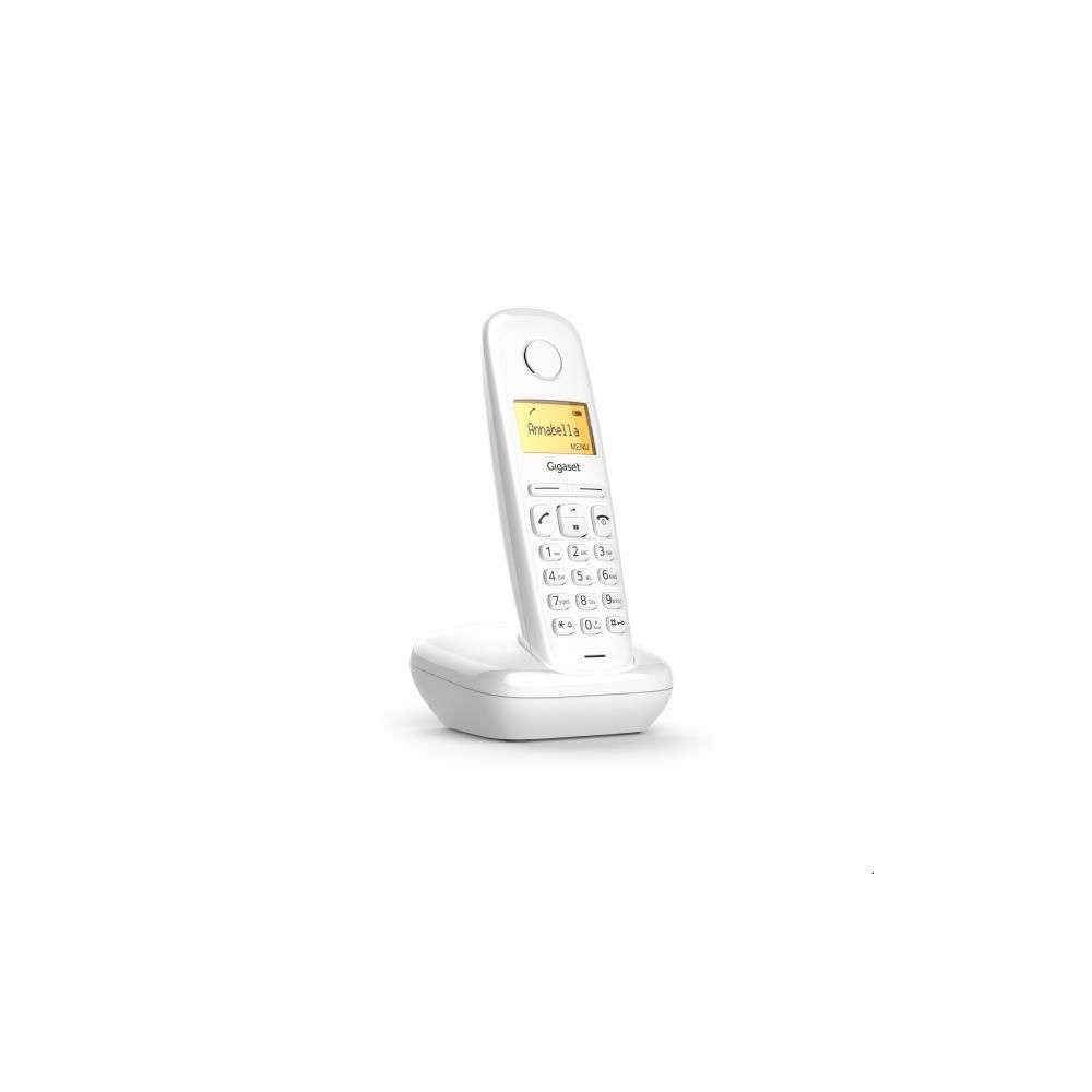Gigaset - Gigaset A 170 Single Blanco - Téléphone fixe-répondeur