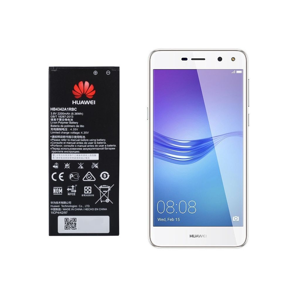Huawei - Original HUAWEI Ascend Y6 & Honor 4 A batterie hb4342 a1rbc 2200 mAh SCL-1410-tl00 SCL al00 cl00 - Batterie téléphone