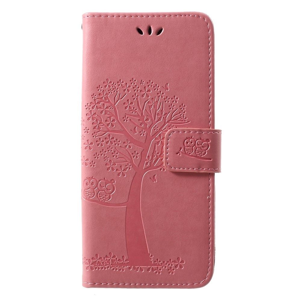 marque generique - Etui en PU fleur papillon avec support rose pour Huawei P30 Pro - Autres accessoires smartphone