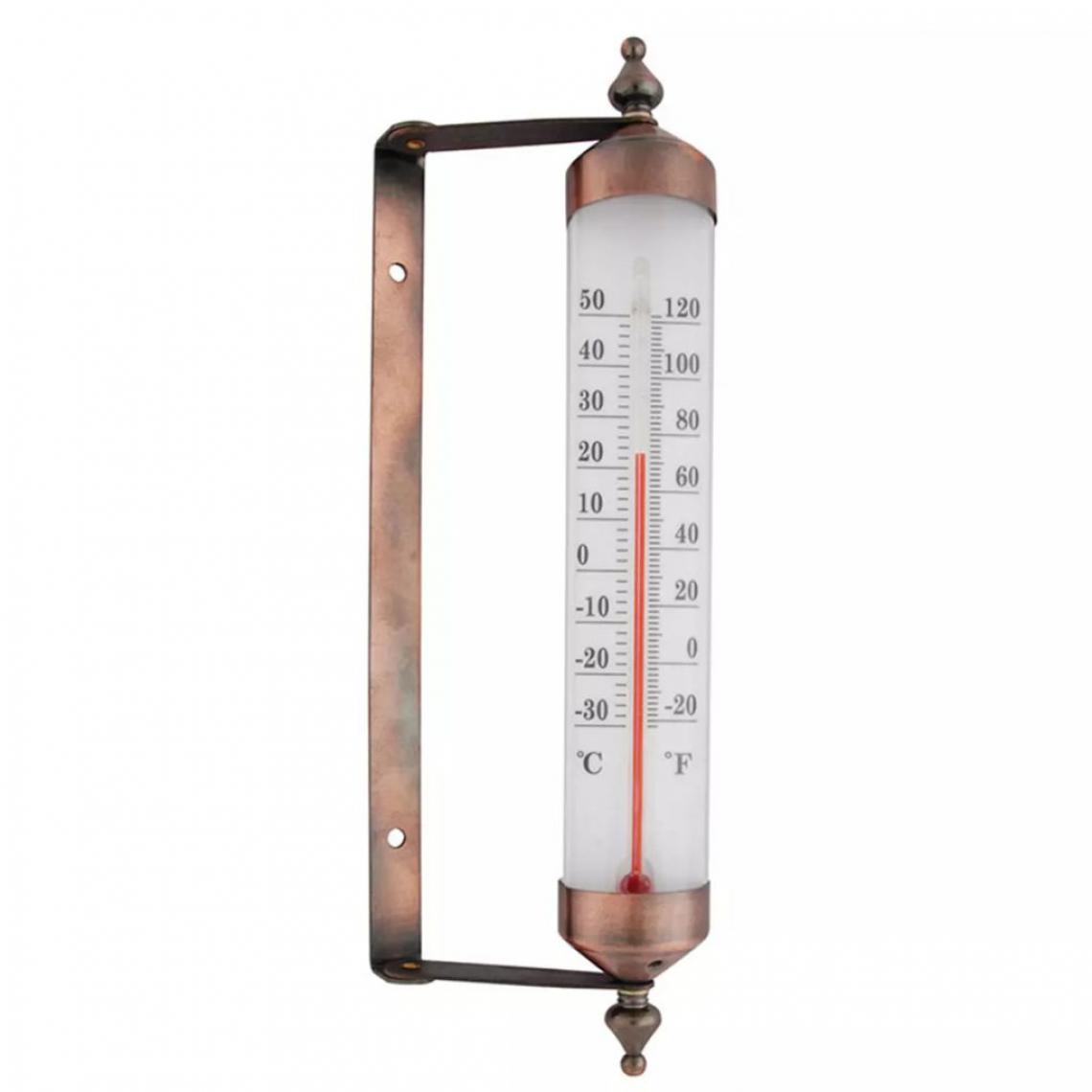 Icaverne - Distingué Outils de mesure et détecteurs collection La Valette Esschert Design Thermomètre de fenêtre 25 cm TH70 - Météo connectée