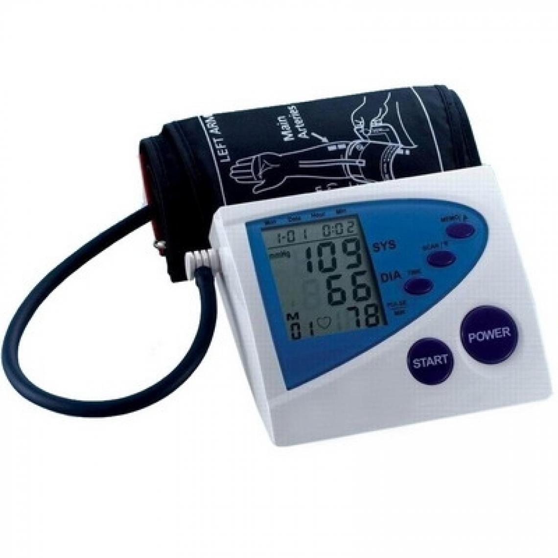 Wewoo - Tensiomètre Moniteur de pression artérielle de poignet complètement automatique 60 mémoires avec l'affichage de date / heure - Tensiomètre connecté