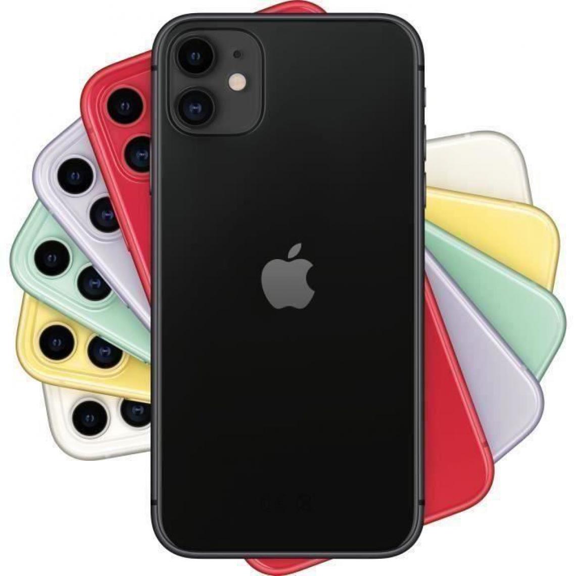 Apple - APPLE iPhone 11 64Go Noir - iPhone
