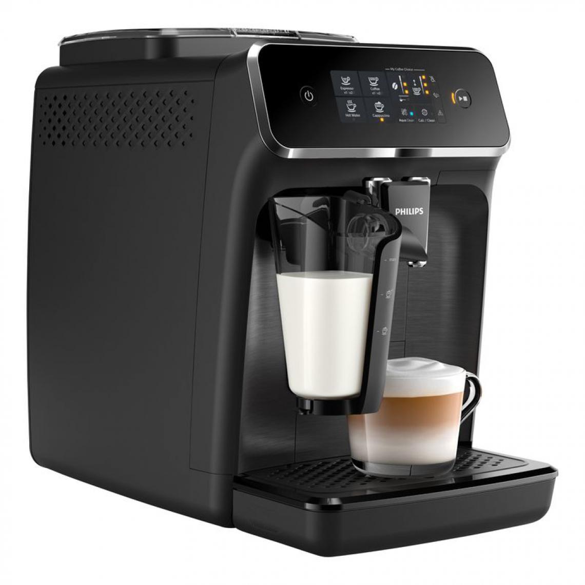 Philips - Espresso avec broyeur PHILIPS série 2200 LatteGo EP2230/10 - Expresso - Cafetière