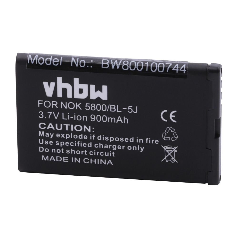 Vhbw - Batterie pour NOKIA Asha 200, Asha 201, remplace le modèle BL-5J - Batterie téléphone