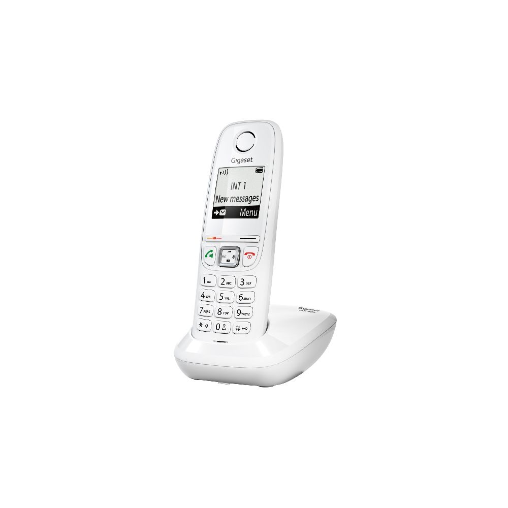 Gigaset - Gigaset AS405 Blanc - Téléphone fixe filaire
