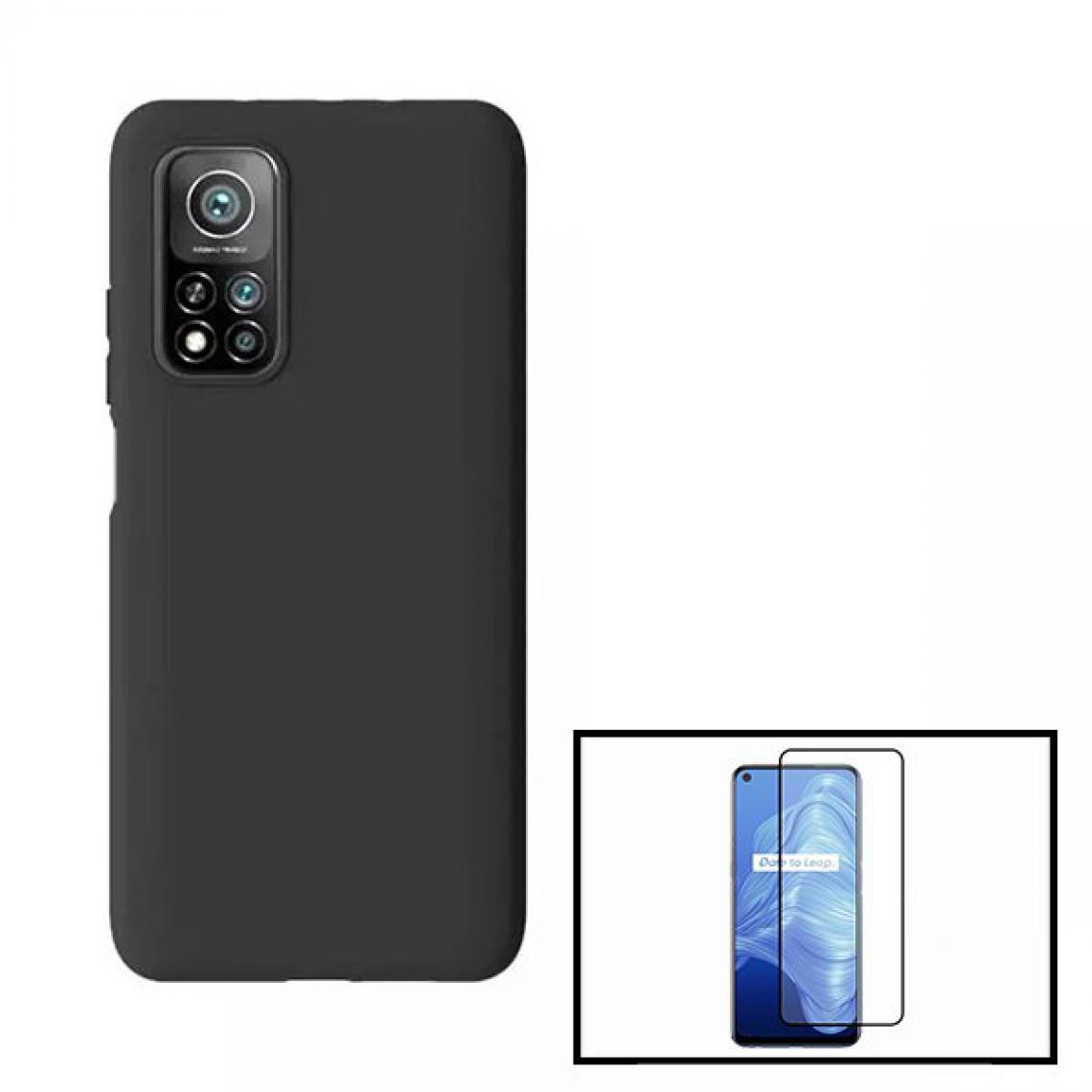 Phonecare - Kit Verre Trempé 5D Full Cover + Coque Silicone Liquide - Xiaomi Mi 10T 5G - Coque, étui smartphone
