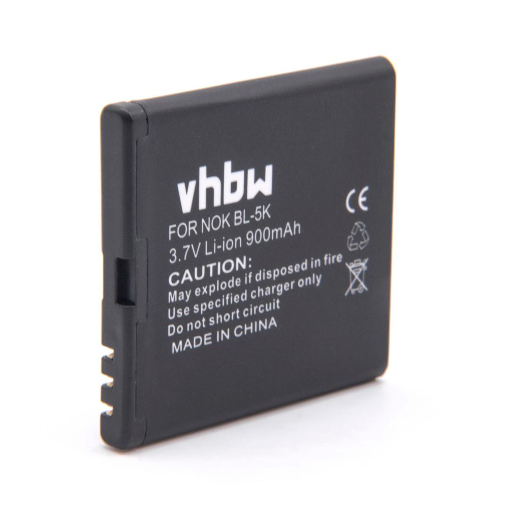 Vhbw - vhbw Li-Ion batterie 700mAh (3.7V) pour téléphone portable, smartphone, téléphone Beafon SL670, SL670A, SL670_EU001W comme BL-5K. - Batterie téléphone