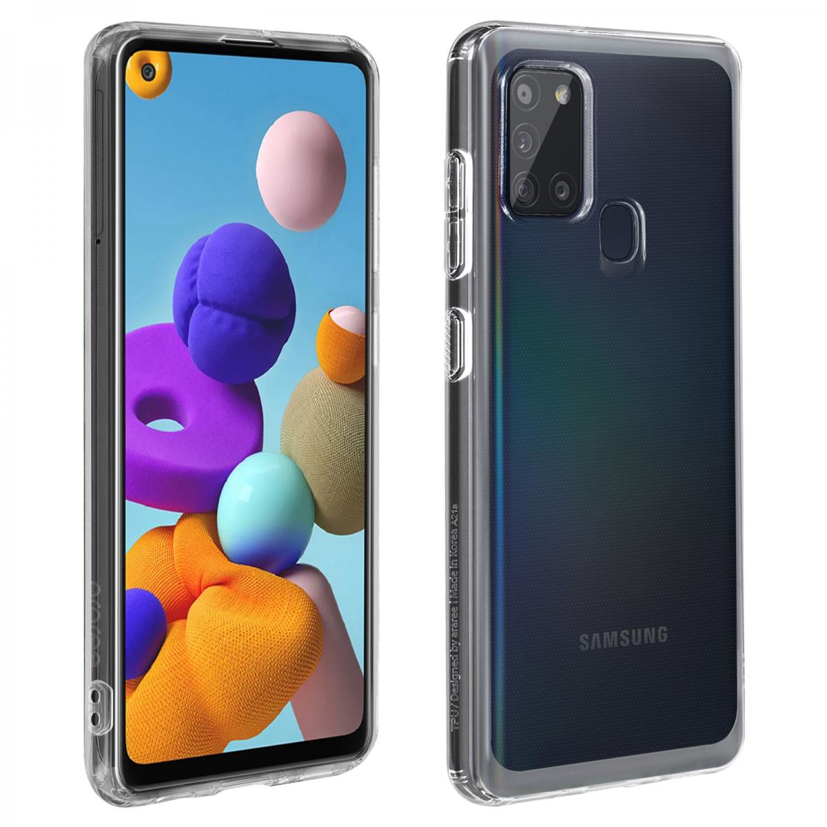Samsung - Coque Galaxy A21s Protection Rigide Ultrafine Légère Original Transparent - Coque, étui smartphone