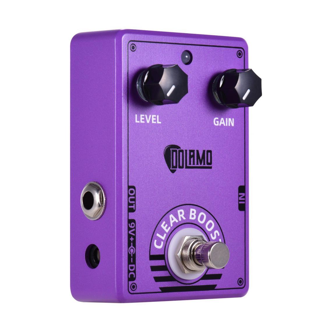 Justgreenbox - Pédale d'effet guitare Clear Boost Purple Effects True Bypass pour Electric - 1005001840887035 - Effets guitares