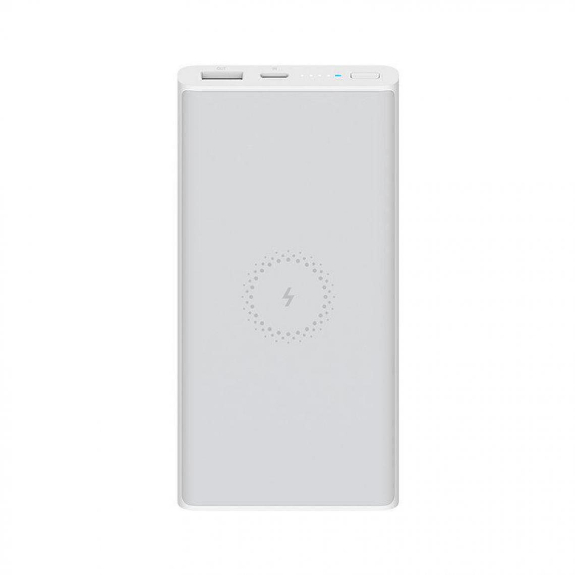Chrono - 10000mAh Qi Charge Sans Fil USB Type C Banque de Puissance de Charge Portable(Blanc) - Chargeur secteur téléphone