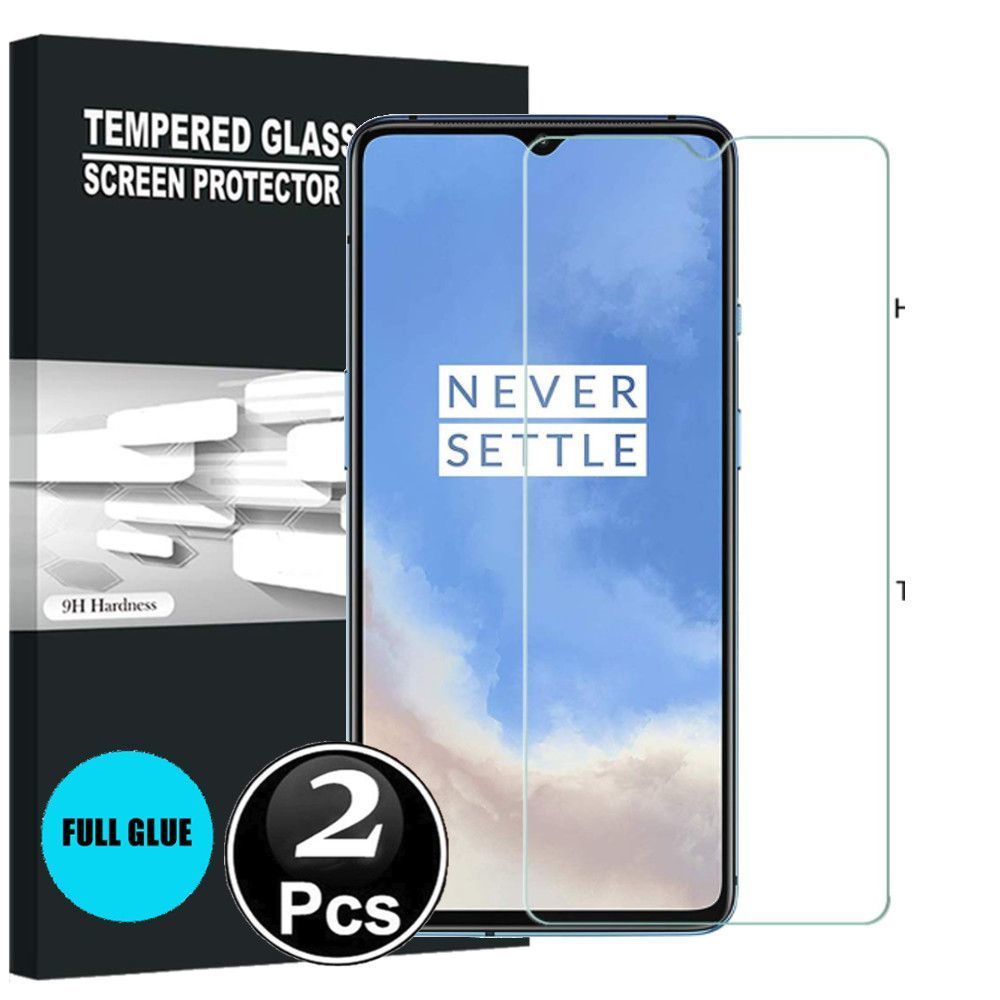 marque generique - OnePlus 7T Vitre protection d'ecran en verre trempé incassable lot de [X2] Glass - Autres accessoires smartphone