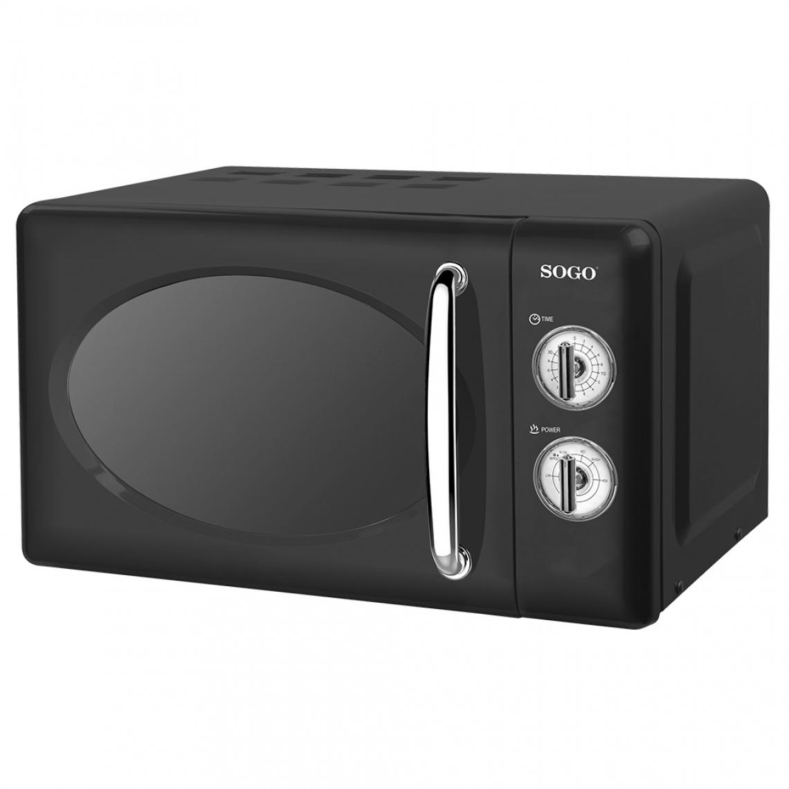 Sogo - Micro-ondes sans grill - 20L - 700W - SOGO HOR-SS-890 - Noir - Four micro-ondes